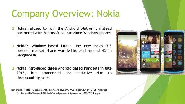 describe a marketing strategy that failed case study on marketing strategy of nokia